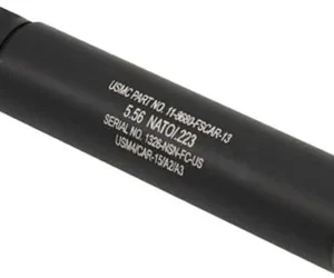 GUNTEC AR15 SLIP OVER FAKE - SUPPRESSOR BLACK