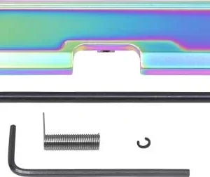 GUNTEC AR15 EJECTION PORT DUST - COVER GEN 3 RAINBOW PVD COATED