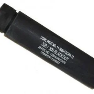 GUNTEC AR308 FAKE SUPPRESSOR - 5.5" 5/8X24 THREADS BLACK