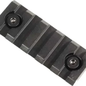 GUNTEC REMOVABLE ACCY RAIL - 2" KEYMOD BLACK