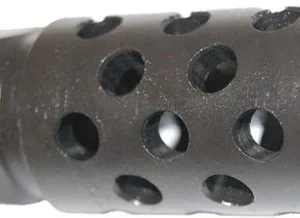 GUNTEC MULTI PORT COMPENSATOR - AR308 BLACK