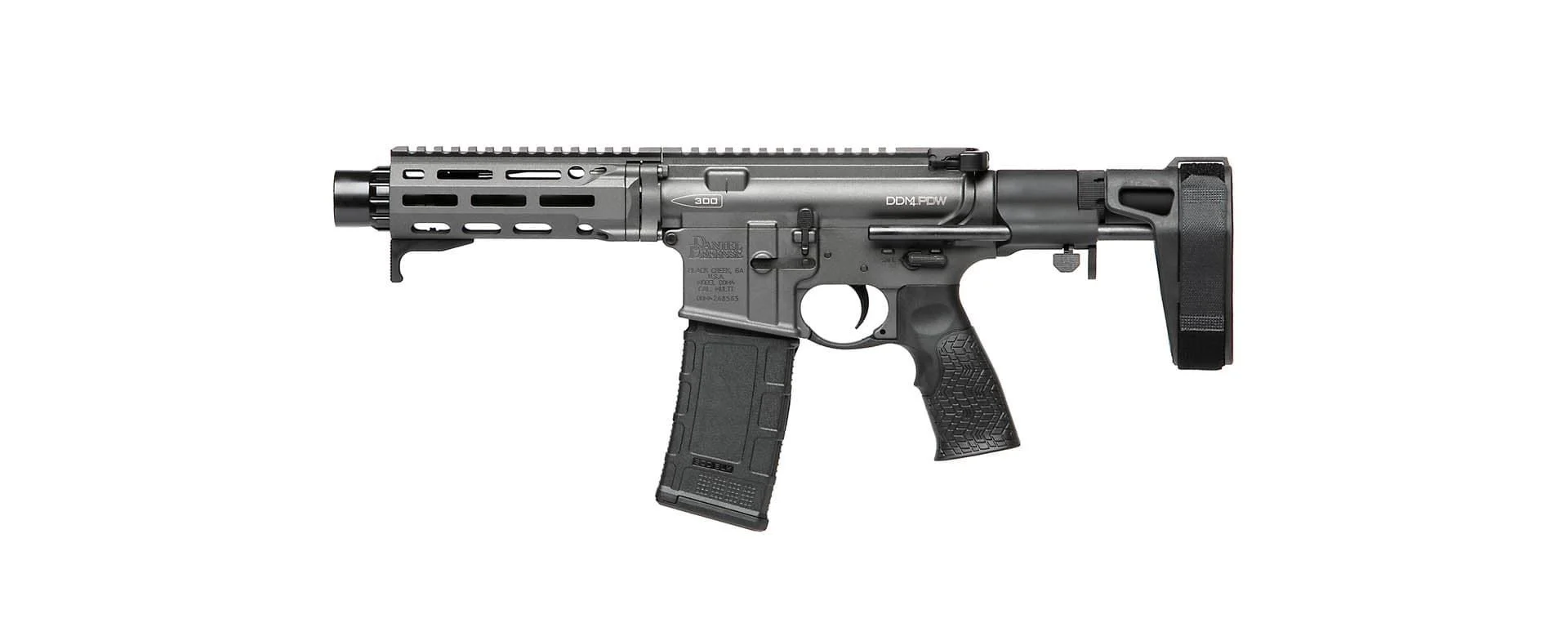 DANIEL DEFENSE DDM4 PDW PIST 300BLK COB PSB #