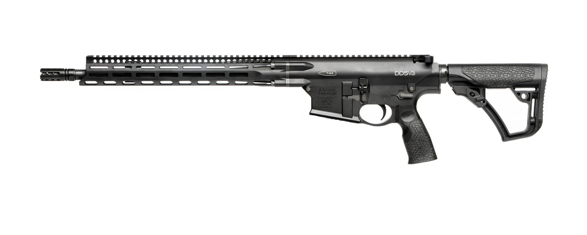 DANIEL DEFENSE DD5 V3 308WIN 16" BLK NO MAG