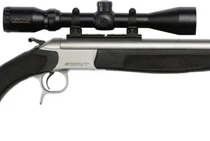 CVA SCOUT TD 44 MAG 22" - 3-9X40 SS/BLACK SYNTHETIC