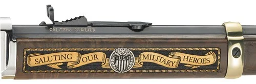 HENRY MILITARY SERVICE 2ND ED. - 22S/L/LR 20" OCTAGON ENGRAVED - Image 2