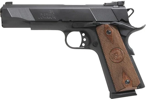 IVER JOHNSON 1911A1 EAGLE - 45ACP 5" ADJ 8RD MATTE WOOD