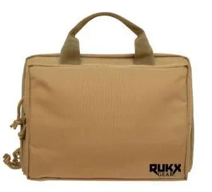 ATI Double Pistol Case Tan Rukx Gear