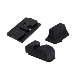 XS Sights Glock MOS Optic Mount Bundle for Glock ACRO Non Tritium Black