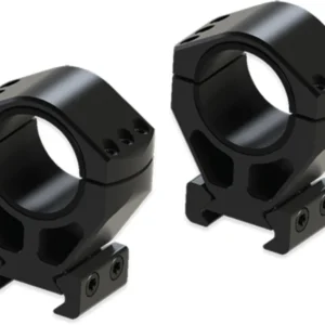 Burris Steel XTR Signature Scope Ring Set with Pos-Align Offset Inserts 30mm 1.50" Height - Matte
