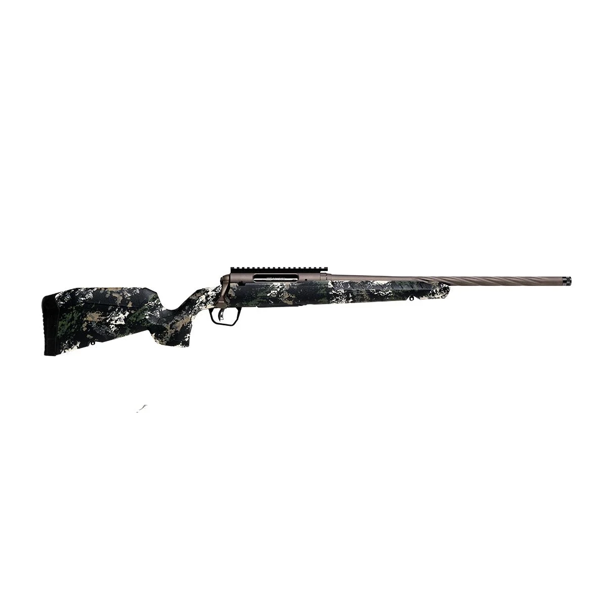 Savage Axis 2 Pro Forest SP Camo Compact Rifle 6mm ARC 4rd Capacity 19" Fluted Threaded Barrel Synthetic Stock