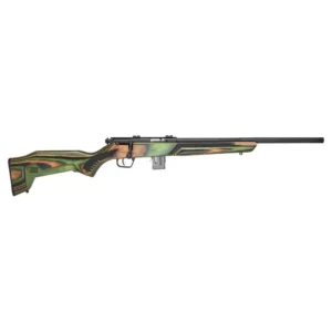 Savage Arms 93 Minimalist Green Rifle 22 WMR 10/rd 18" Barrel Green Wood