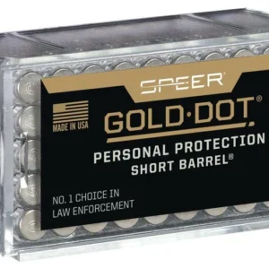 Speer Gold Dot Short Barrel Personal Protection Rimfire Ammunition .22 WMR 40 gr HP 1050 fps 50/ct