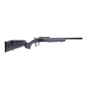 CVA Scout Single Shot Rifle .300 Blackout 16.5" Threaded Blued Barrel Grey Stock 0 MOA Pic Rail