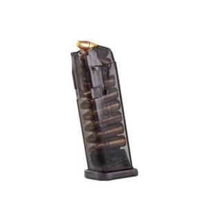 Elite Tactical Systems Carbon Smoke Handgun Magazine for Glock 19 9mm Luger 15/rd