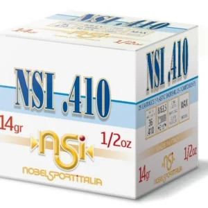 Nobel Sport Shotshells .410 ga 2-1/2" 1/2 oz 1240 fps #7.5 25/ct