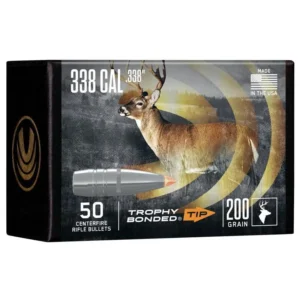 Federal Trophy Bonded Tip Component Bullets .338 Cal 200 gr