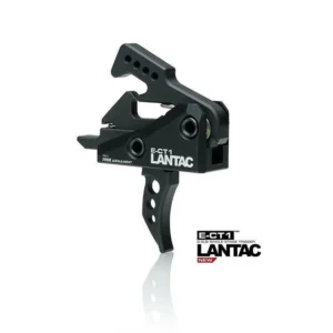 Lantac E-CT1 Single Stage Trigger 3.5 lb Curved Black