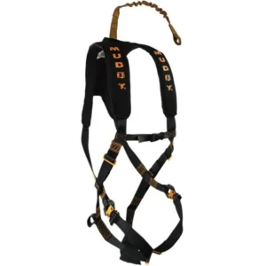 Muddy Diamondback Harness Lineman's Rope Tree Strap Susp Relief Strap & Carabiner