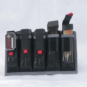 G-Outdoors Pistol Magazine Tote 10 Magazines Capacity-Black