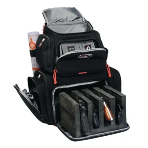 G-Outdoors Handgunner Backpack with 4 Handgun Cradle-Black