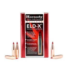 Hornady ELD-X Bullets with Heat Shield Tip 22 cal .224" 80 gr ELD-X 100/rd