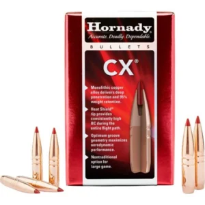 Hornady CX (Copper Alloy eXpanding) Bullets .30 CAL .308" 150 gr 50/Box