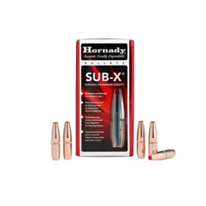 Hornady Sub-X Subsonic Expanding Bullets 30 Cal .308 175 gr Sub-X Bullet 100/ct