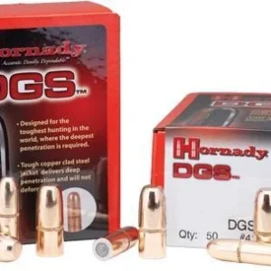 Hornady Dangerous Game Solid Bullets .45 cal .458" 500 gr DGS 50/ct