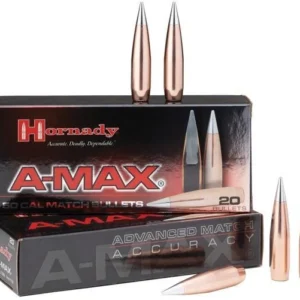 Hornady A-MAX Rifle Bullets .50 cal .510" 750 gr A-MAX 20/ct