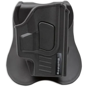 Bulldog Rapid Release Holster with Paddle for Ruger Max 9 Black RH