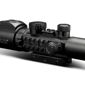 KONUSPRO AS34 Rifle Scope - 2-6x28mm 34mm SFP Engraved/Illum Mil-Dot Black Matte