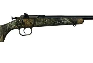 Keystone Crickett Rifle .22 LR Single Shot 16.125" Blued Barrel Synthetic Stock Mossy Oak Break up