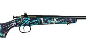 Keystone Crickett Rifle .22 LR Single Shot 16.125" Blued Barrel Synthetic Stock Serenity