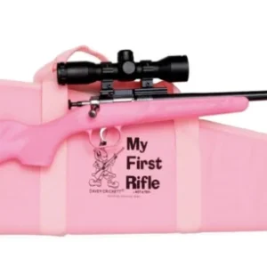 Keystone Pink Synthetic .22LR Rifle w Scope Mount & Case