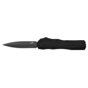 Kershaw Livewire Double Edge Automatic OTF Knife 3-1/2" Spear Point Blade Black