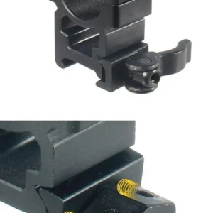 Leapers UTG 2-Piece Max Strength LE Grade Picatinny Rings - 22mm Width 1" - High