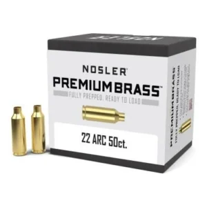 Nosler Unprimed Boxed Brass 22 ARC (50ct)