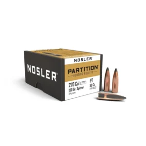 Nosler Partition Rifle Bullets .270 cal .277" 130 gr SPT 50/ct