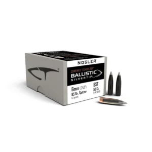 Nosler Ballistic SilverTip Hunting Rifle Bullets 6mm .243" 95 gr SBT-BSTIP 50/ct