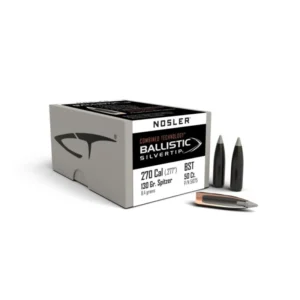 Nosler Ballistic SilverTip Hunting Rifle Bullets .270 cal .277" 130 gr SBT-BSTIP 50/ct