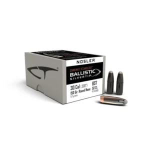 Nosler Ballistic SilverTip Hunting Rifle Bullets .30 cal .308" 150 gr RN-SBT-BSTIP 50/ct