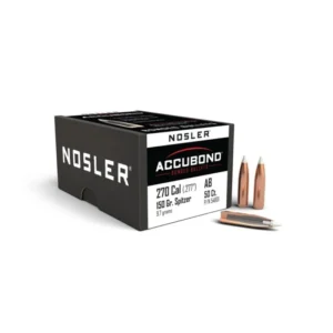 Nosler AccuBond Rifle Bullets .270 Cal .277" 150gr SPITZER 50/ct