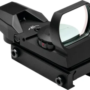 NcStar Red & Green Reflex Sight with 4 Reticles and QR Mount - Black