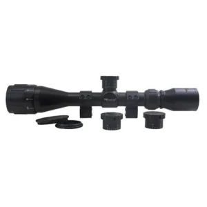 BSA Sweet .22 4-12x Rifle Scope 40mm Adjustable Obj. Dovetail Rings Blister