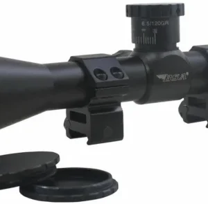 BSA Sweet 6.5 Creedmoor 4.5-18x 40mm AO Rifle Scope with Weaver Rings - Clam Pack