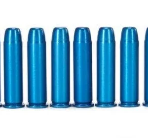 A-Zoom Aluminum Snap Caps .357 Mag Blue 12/pk