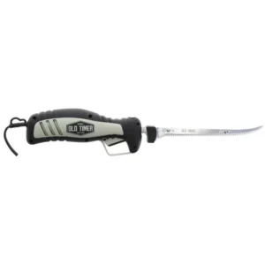 Old Timer 110 Volt Electric Fillet Knife 8" Blade Black and Grey
