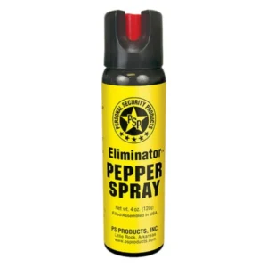 Personal Security Products Pepper Spray Gel with Flip Top and Belt Clip 4 oz