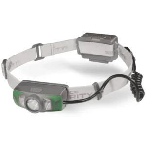 Police Security Flashlights Twin Power LED Headlamp 550 Lumens White Grey
