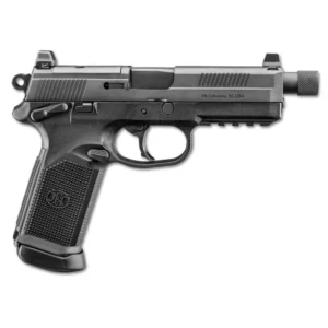 FN FNX-45 Tactical Handgun .45 ACP 15rd Magazines (2) 5.3" Threaded Barrel Black Night Sights